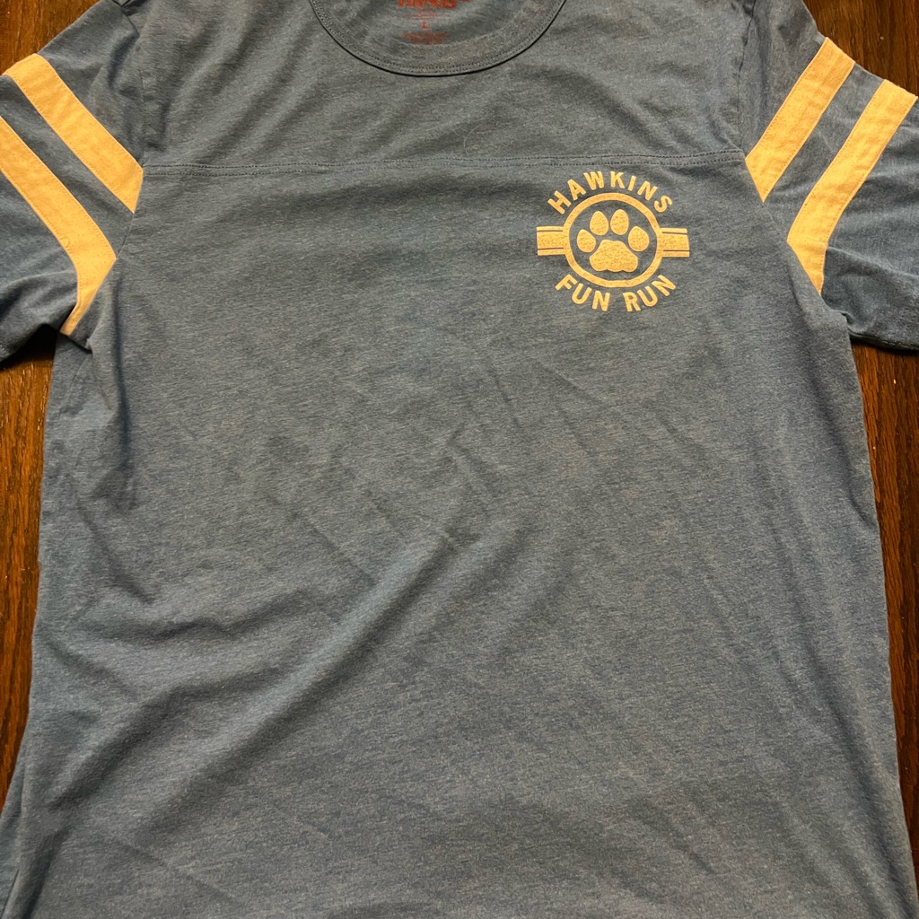 Blue Hawkins Fun Run “Survived The Run Of 84” T-Shirt